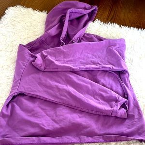 Purple hoodie light